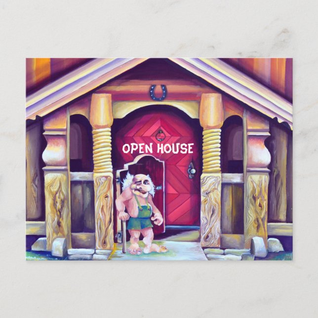 Carte Postale Open House scandinave (Devant)