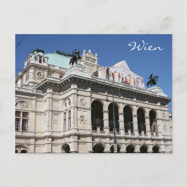 Carte Postale opéra de l'état (Devant)