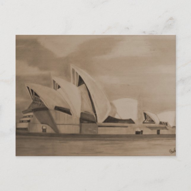 Carte Postale Opéra de Sydney (Devant)