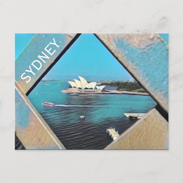 Carte Postale opéra de sydney (Devant)
