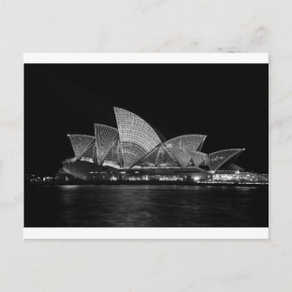 Carte Postale Opéra de Sydney à Night Australia