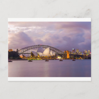 Carte Postale Opéra de Sydney la nuit