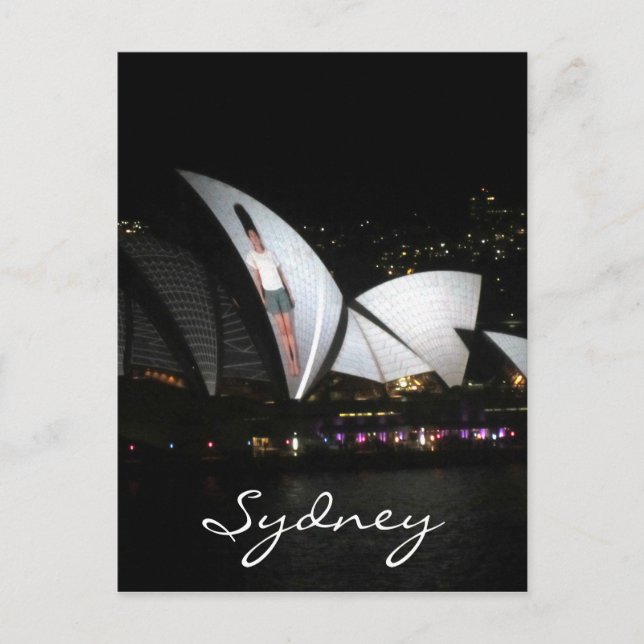 Carte Postale opéra de sydney vivid (Devant)