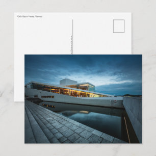 Carte Postale Opéra d'Oslo