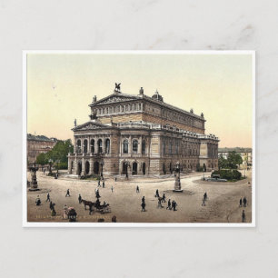 Carte Postale Opéra, Frankfort on Main (Francfort am