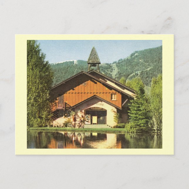 Carte Postale Opéra, Sun Valley, Idaho Vintage (Devant)