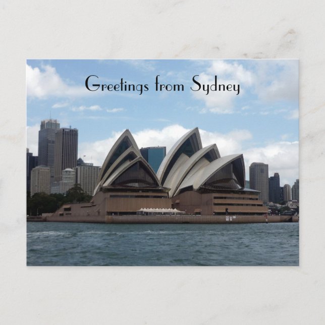 Carte Postale opéra sydney (Devant)