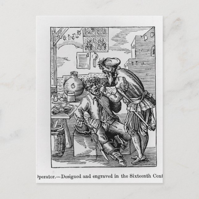 Carte Postale Opérateur dentaire (Devant)