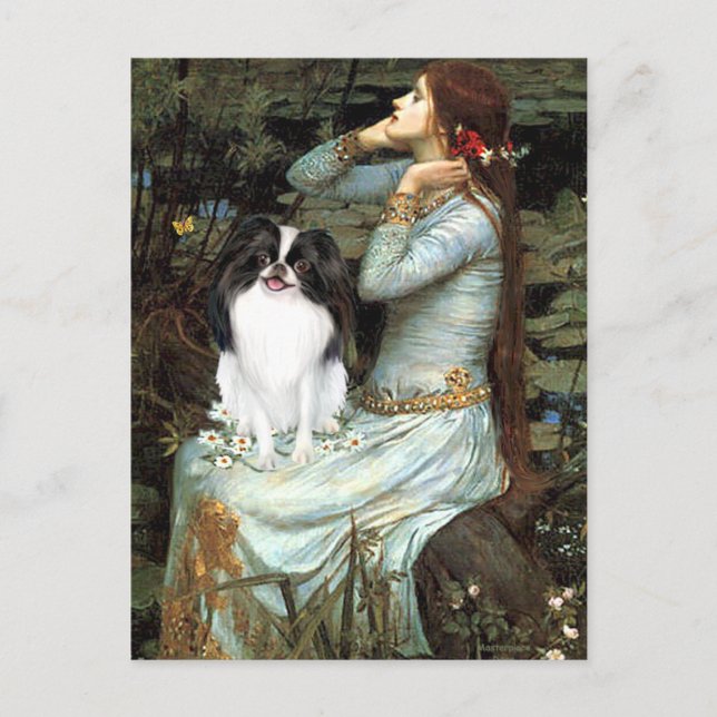 Carte Postale Ophelia - Japanese Chin 2 (Devant)
