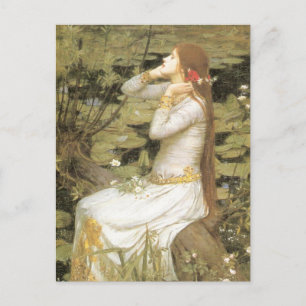 Carte Postale Ophelia Par John William Waterhouse