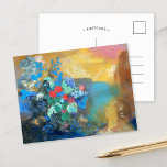 Carte Postale Ophélie parmi les fleurs | Odilon Redon<br><div class="desc">Ophelia Among the Flowers (1905-1908) de l'artiste français Odilon Redon. L'oeuvre originale est le pastel à l'huile sur papier. Utilisez les outils de conception pour ajouter du texte personnalisé ou personnaliser l'image.</div>