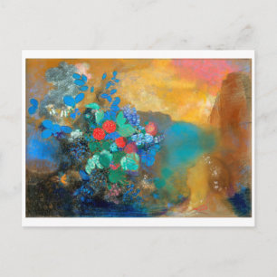 Carte Postale Ophélie parmi les Fleurs, Redon