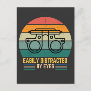 Carte Postale Ophtalmologie drôle Docteur ophtalmologique