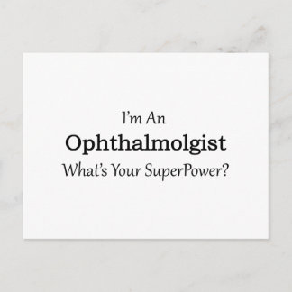 Carte Postale Ophthalmologue