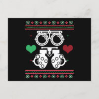 Optométriste Vilain Sweater Opticien Noël