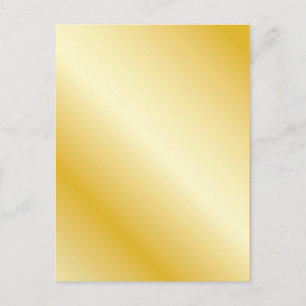 Carte Postale Or