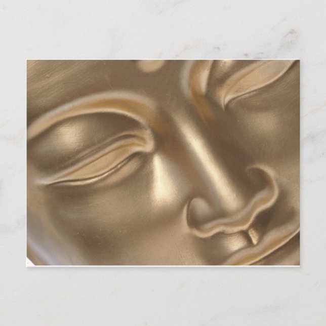 Carte Postale Or BUDDHA (Devant)