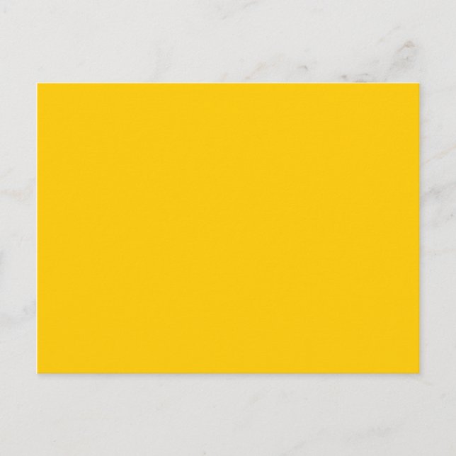 Carte Postale Or FFCC00 (Devant)