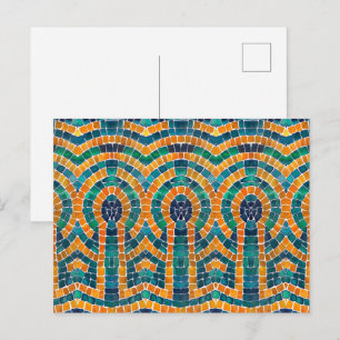 Carte postale OR ICONS MOSAIC