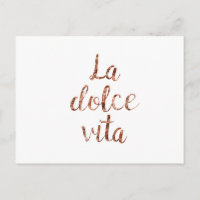 Or rose La Dolce Vita