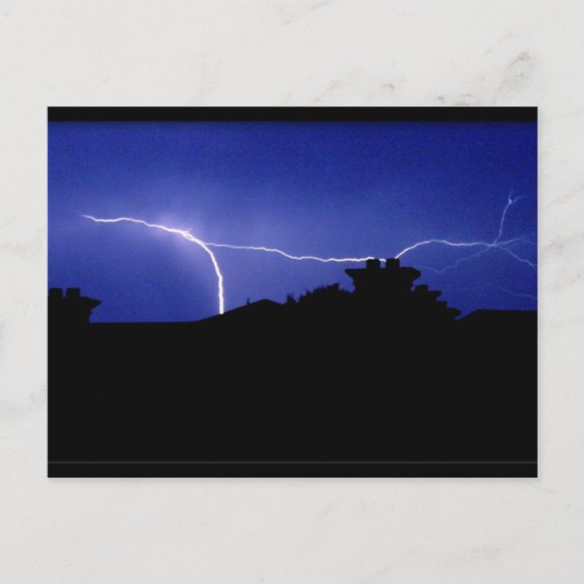 Carte Postale orage (Devant)
