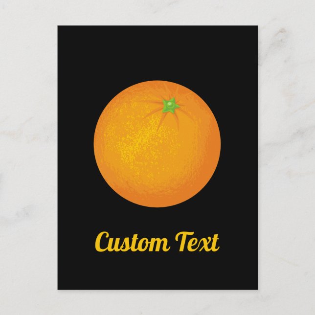 Carte Postale Orange (Devant)