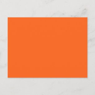 Carte postale Orange