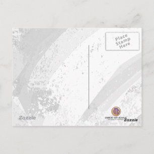 Carte Postale Orange 50 Anniversaire de la Décennie