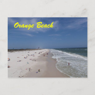 Carte postale orange alabama