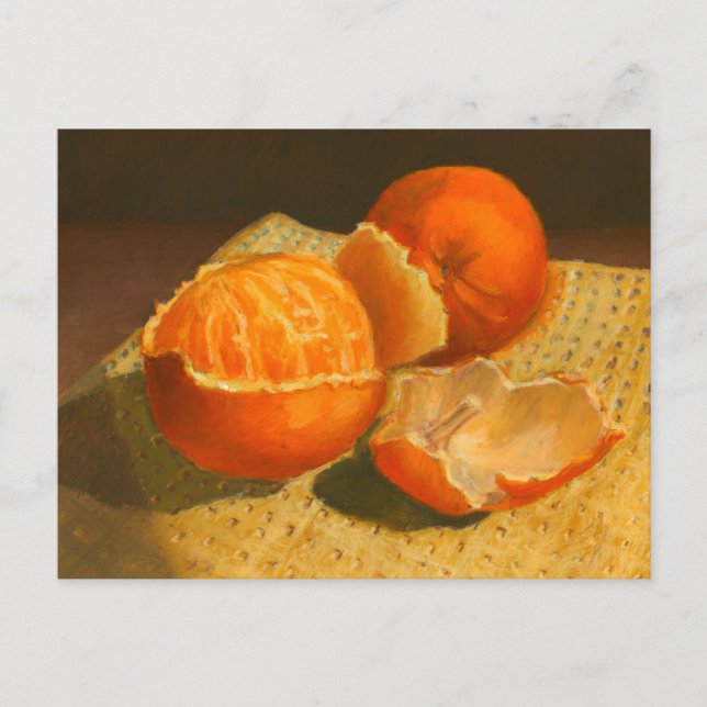 Carte Postale Orange Art (Devant)