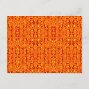 Carte Postale Orange Aztek