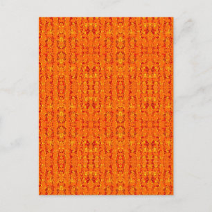 Carte Postale Orange Aztek
