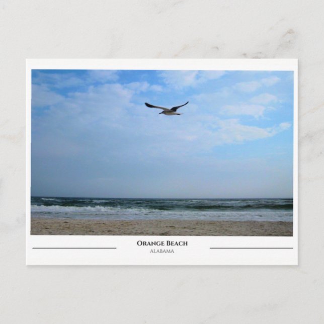 Carte Postale Orange Beach Alabama (Devant)