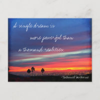 Orange Blue Sunset Single Dream Puissant Devis