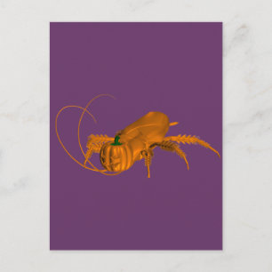 Carte Postale Orange Cockroach