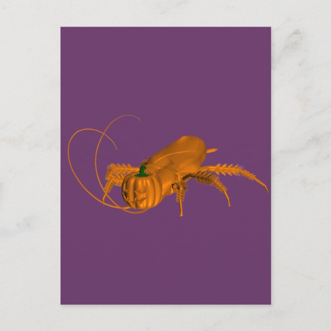 Carte Postale Orange Cockroach (Devant)