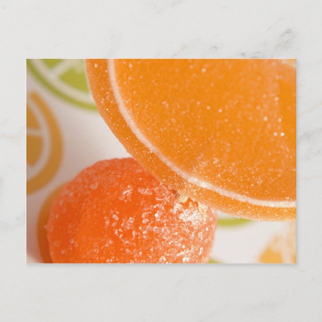 Carte Postale orange crush (Devant)