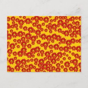 Carte Postale Orange Mums
