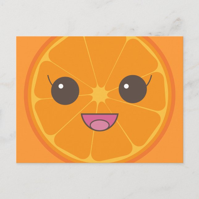 Carte Postale Orange pas banane (Devant)