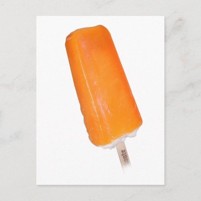 Carte Postale Orange Popsicle (Devant)