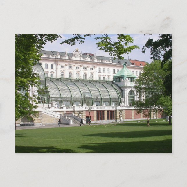 Carte Postale Orangerie Burggarten, Vienne Autriche (Devant)