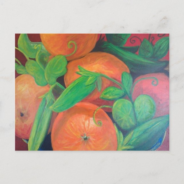Carte postale Oranges (Devant)