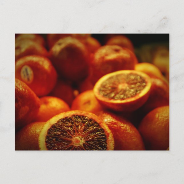 Carte Postale Oranges de sang (Devant)
