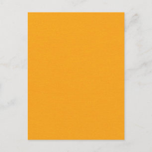 Carte Postale OrangeSolidPaper ORANGE CRÈME GLACÉE COULEUR UNIE 