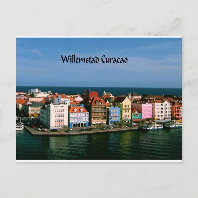 Carte Postale Oranjestad Aruba (Devant)