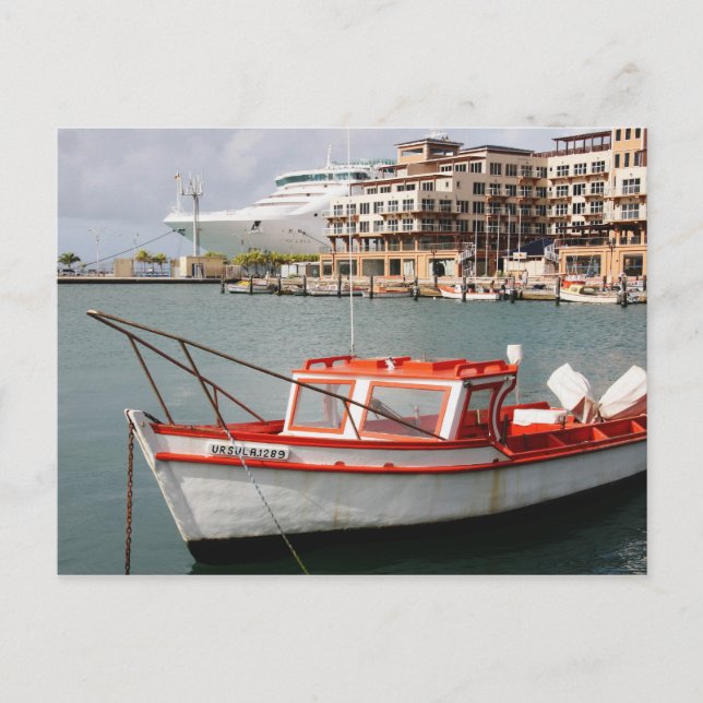 Carte Postale Oranjestad, Aruba, Caraïbes (Devant)