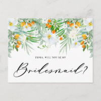 Orchidées blanches et kumquats serez-vous ma demoi