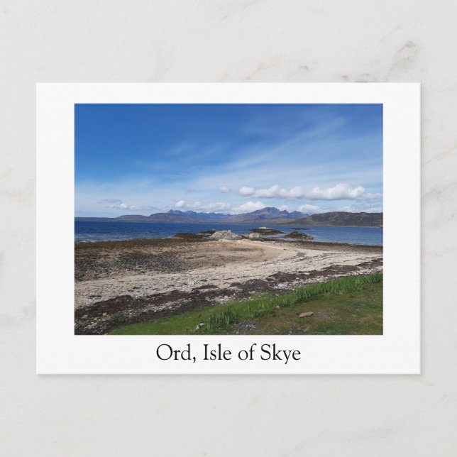 Carte Postale Ord, île de Skye  (Devant)
