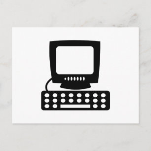 Carte Postale Ordinateur
