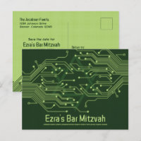 Ordinateur Circuit Board Bar Mitzvah Enregistrer l